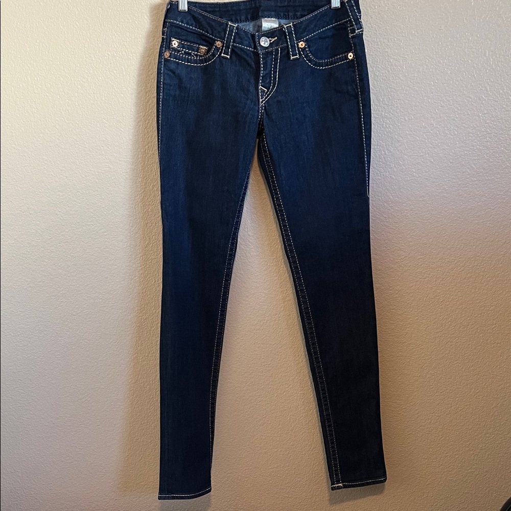 True Religion Dark Indigo Women's Skinny Jeans